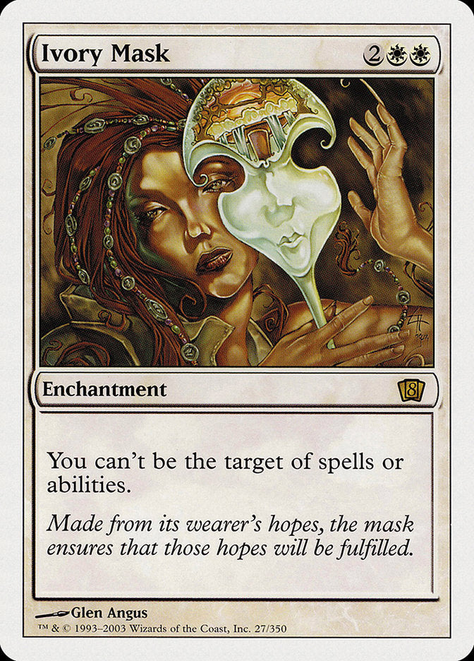 Ivory Mask [Eighth Edition] | The CG Realm