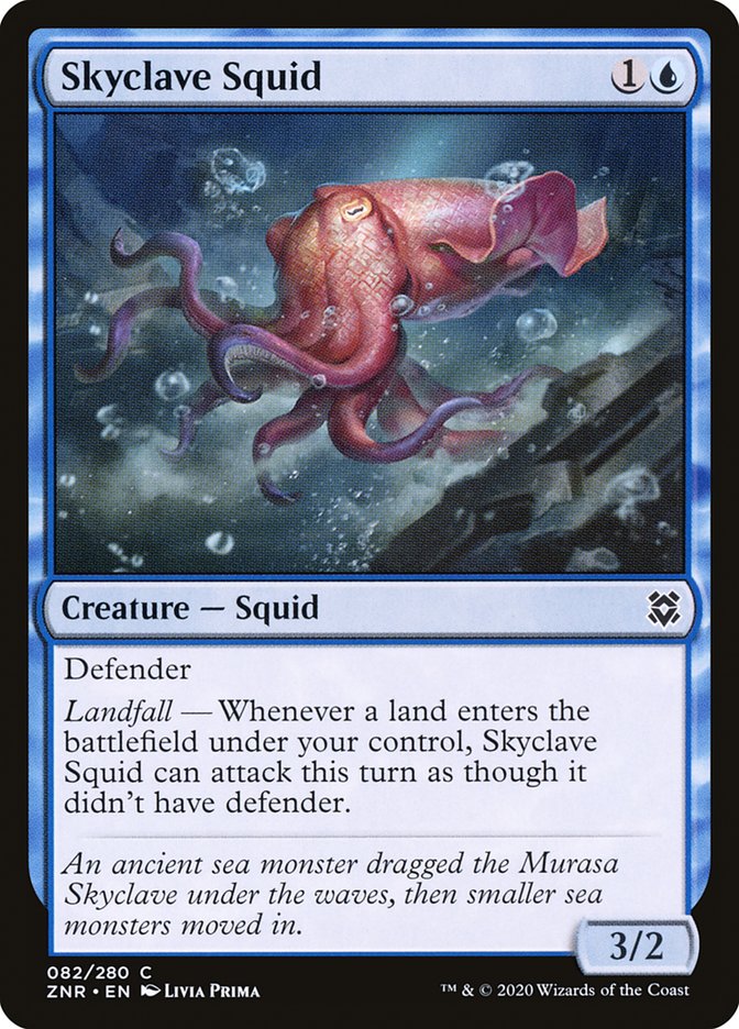 Skyclave Squid [Zendikar Rising] | The CG Realm