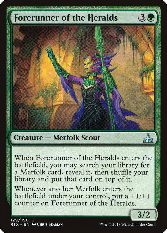 Forerunner of the Heralds [Rivals of Ixalan] | The CG Realm