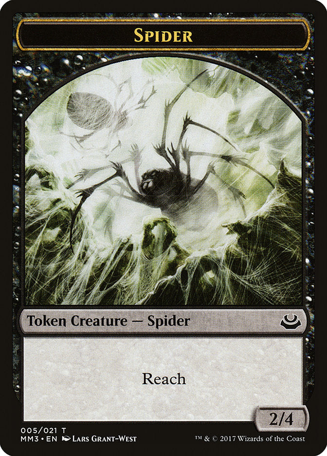 Spider Token [Modern Masters 2017 Tokens] | The CG Realm