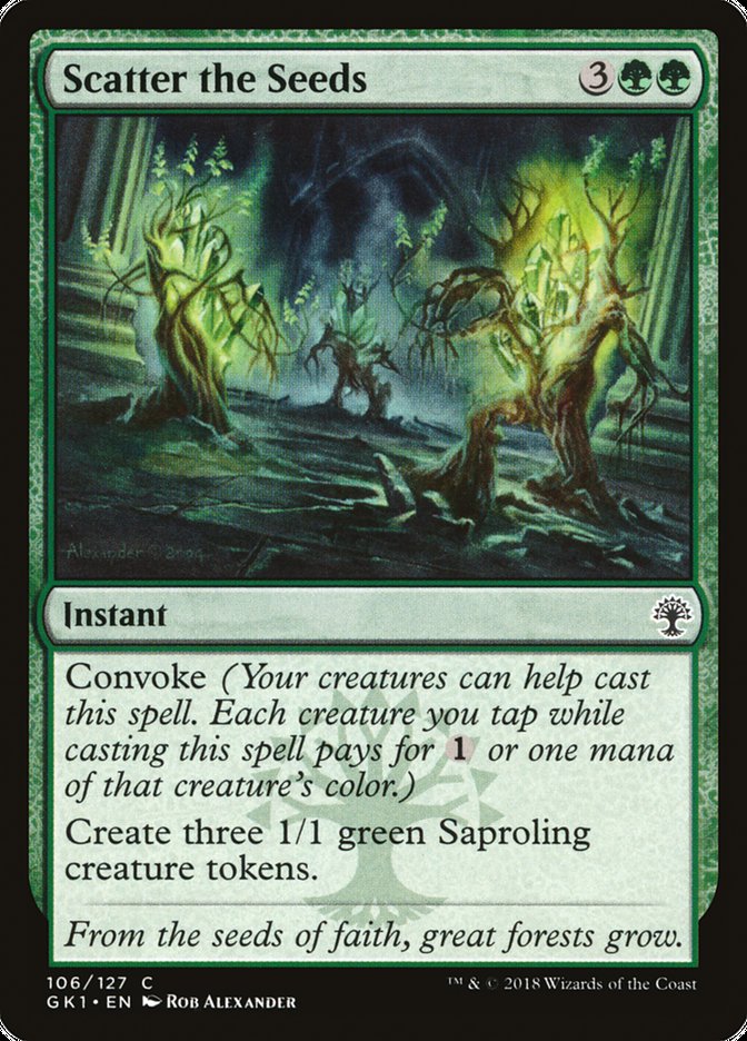Scatter the Seeds [Guilds of Ravnica Guild Kit] | The CG Realm