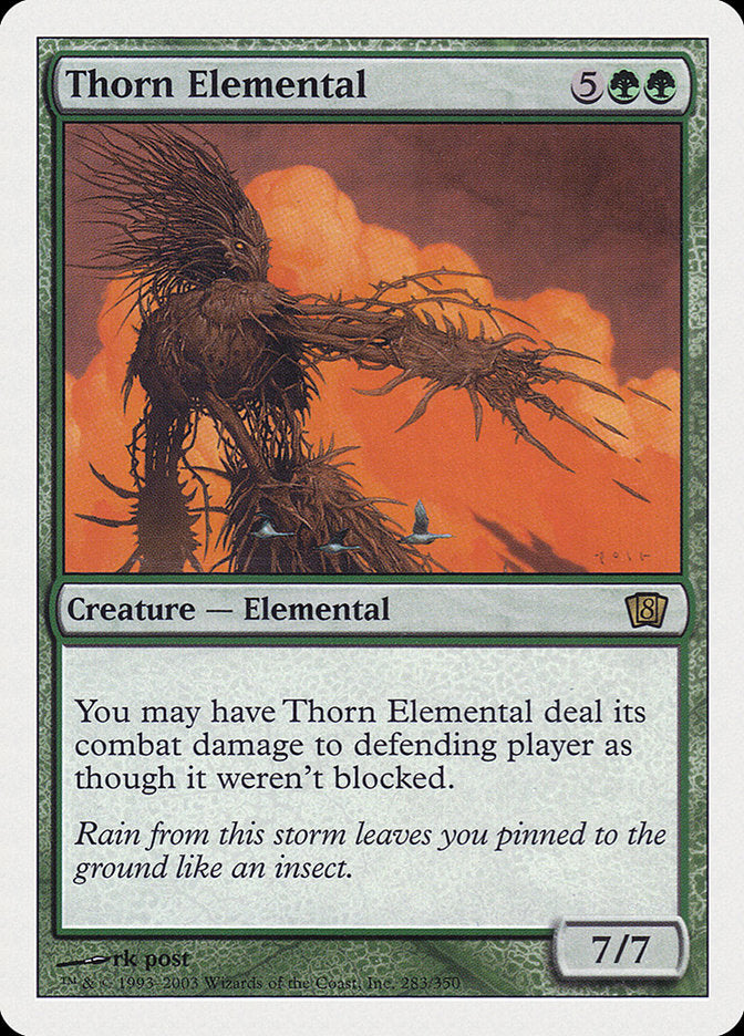 Thorn Elemental [Eighth Edition] | The CG Realm