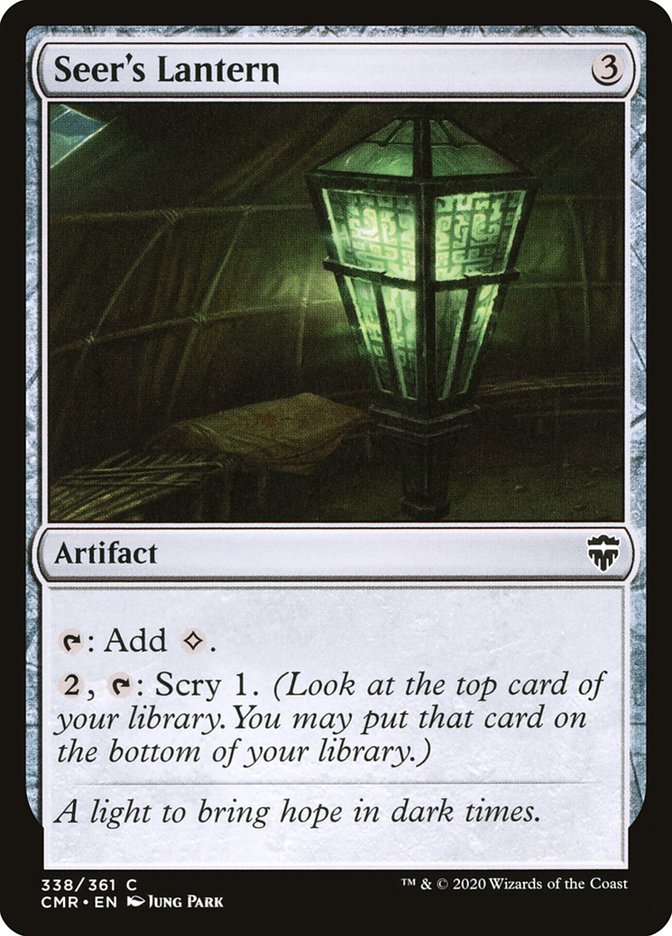 Seer's Lantern [Commander Legends] | The CG Realm