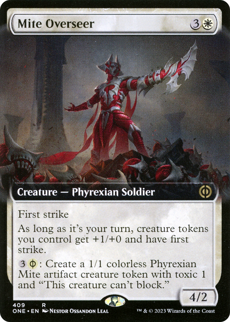 Mite Overseer (Extended Art) [Phyrexia: All Will Be One] | The CG Realm