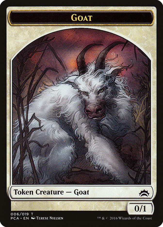Goat // Insect Double-Sided Token [Planechase Anthology Tokens] | The CG Realm