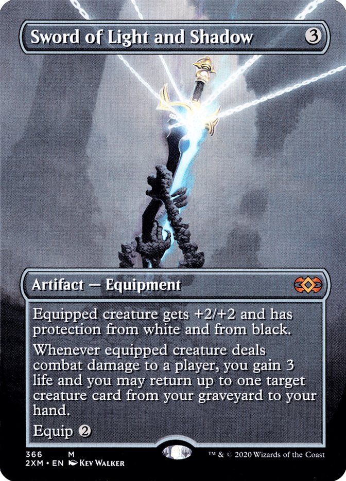 Sword of Light and Shadow (Toppers) [Double Masters] | The CG Realm