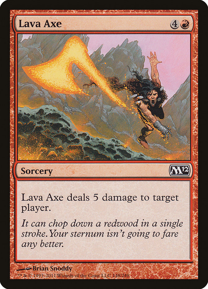 Lava Axe [Magic 2012] | The CG Realm