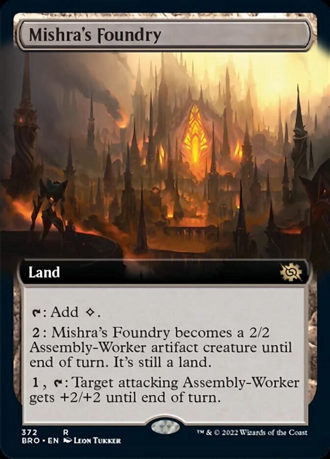 Mishra's Foundry (Extended Art) [The Brothers' War] | The CG Realm