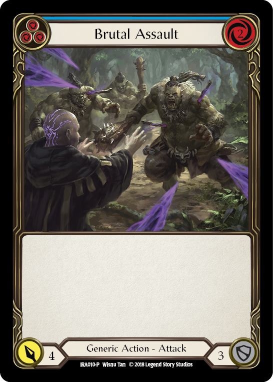 Brutal Assault [IRA010-P] (Ira Welcome Deck)  1st Edition Normal | The CG Realm