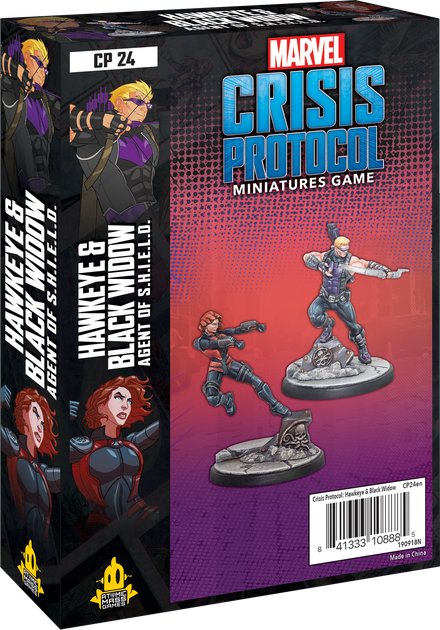 Marvel Crisis Protocol Hawkeye & Black Widow | The CG Realm
