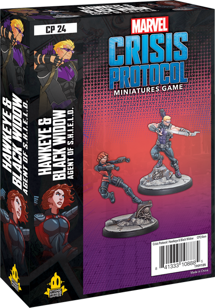 Marvel Crisis Protocol Hawkeye & Black Widow