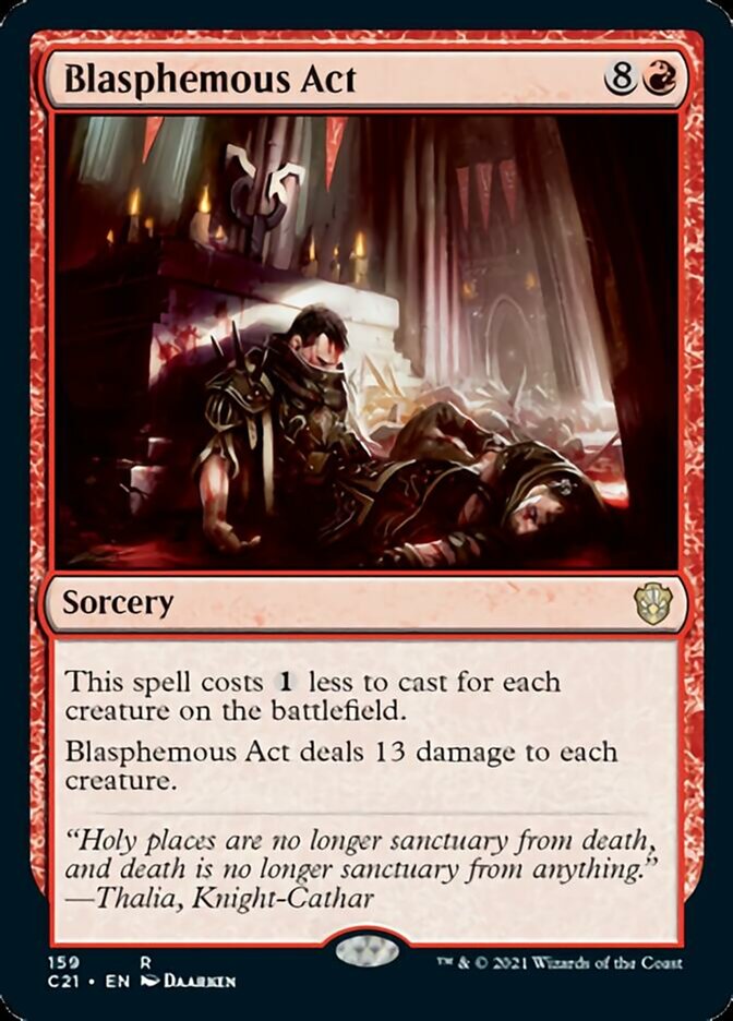 Blasphemous Act [Commander 2021] | The CG Realm