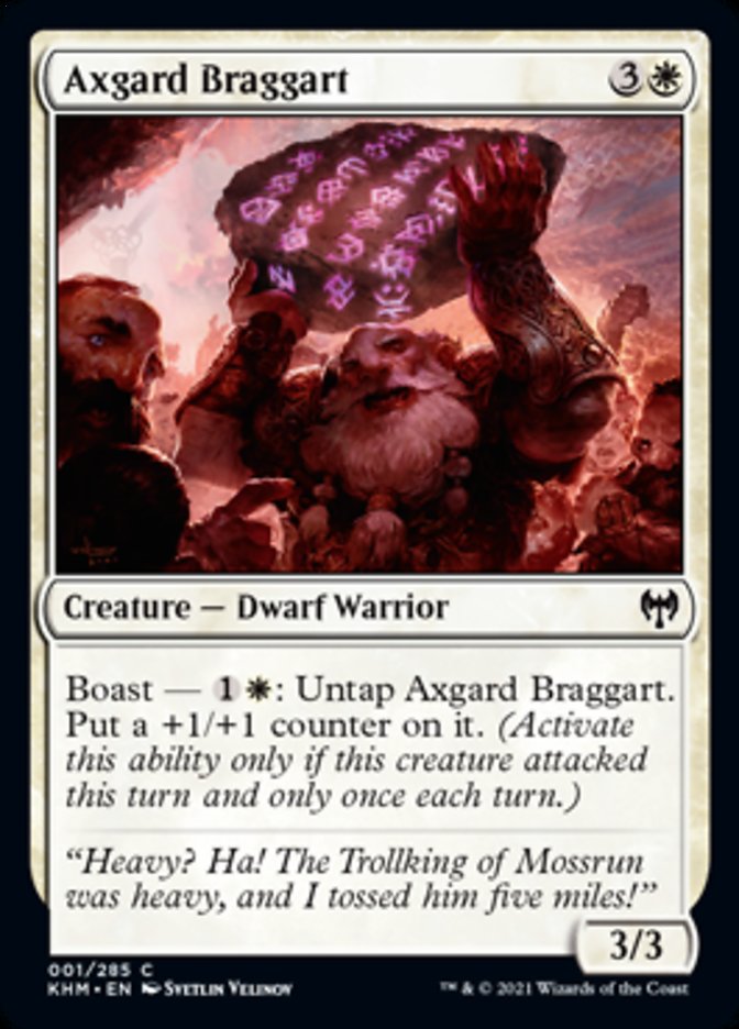 Axgard Braggart [Kaldheim] | The CG Realm