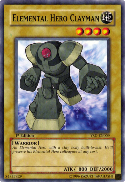Elemental Hero Clayman [YSD-EN009] Common | The CG Realm