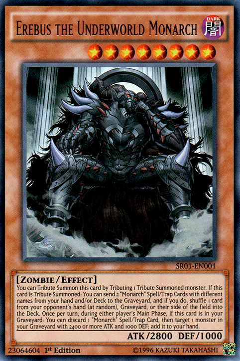 Erebus the Underworld Monarch [SR01-EN001] Ultra Rare | The CG Realm