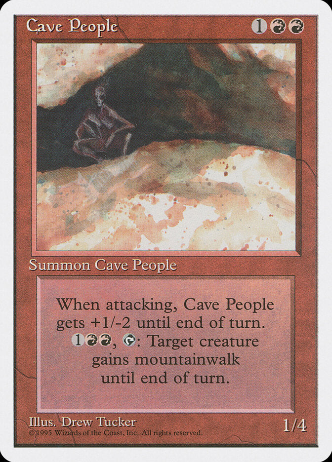 Cave People [Fourth Edition] | The CG Realm