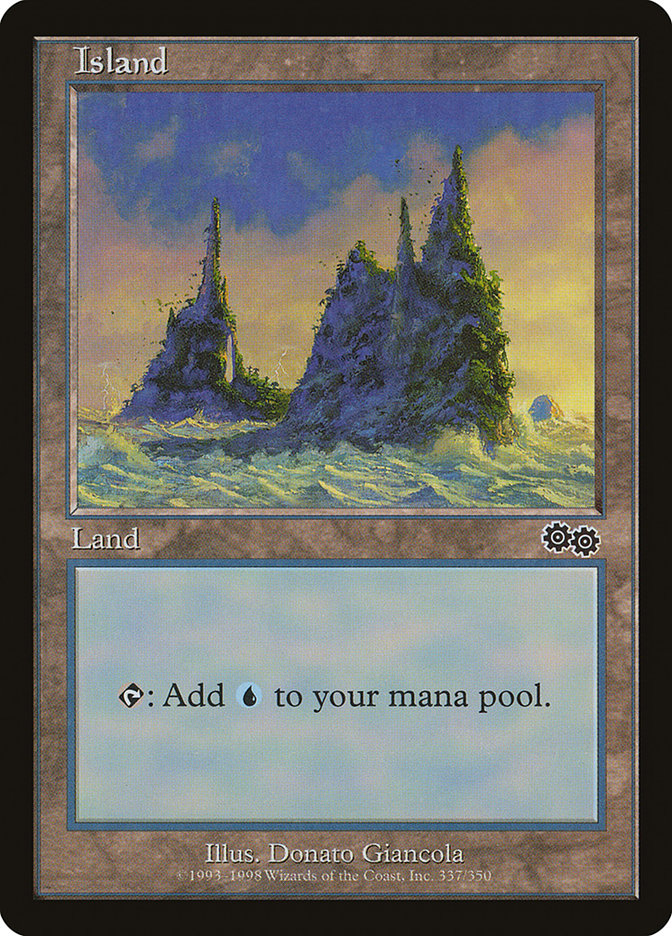 Island (337) [Urza's Saga] | The CG Realm