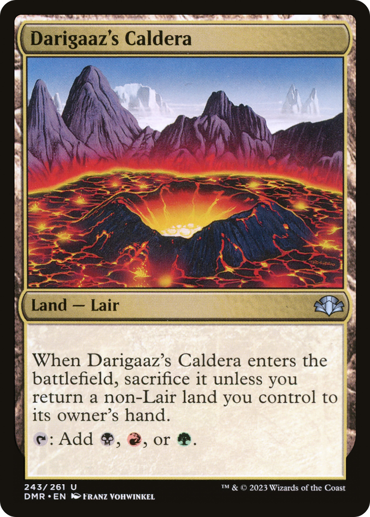 Darigaaz's Caldera [Dominaria Remastered] | The CG Realm