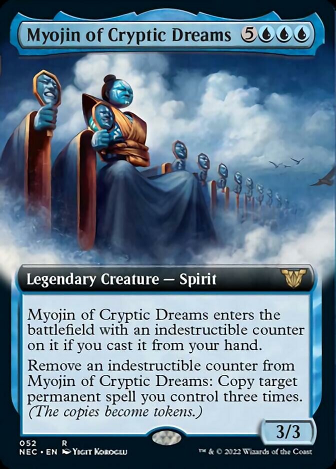 Myojin of Cryptic Dreams (Extended Art) [Kamigawa: Neon Dynasty Commander] | The CG Realm