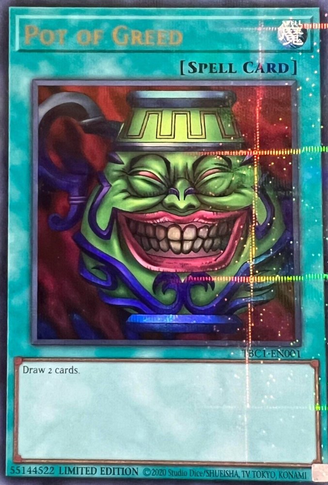 Pot of Greed [TBC1-EN001] Ultra Rare | The CG Realm