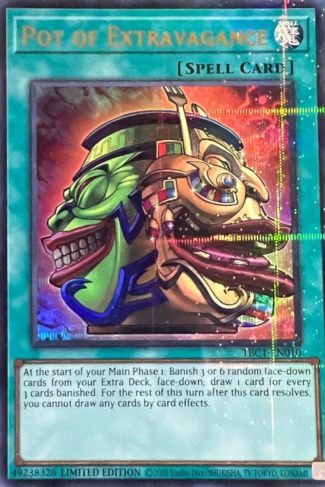 Pot of Extravagance [TBC1-EN010] Ultra Rare | The CG Realm