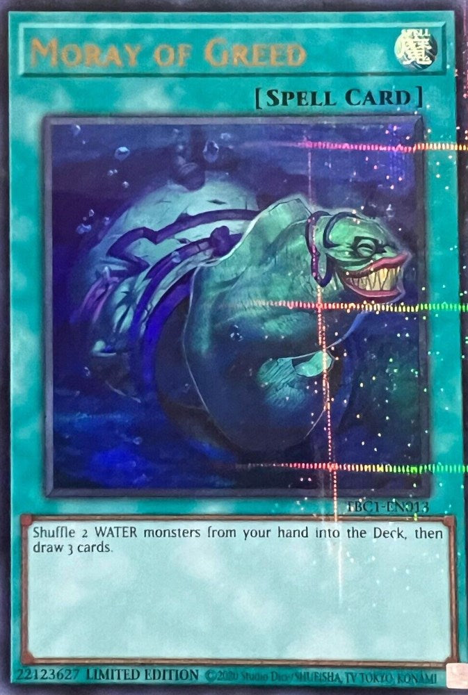 Moray of Greed [TBC1-EN013] Ultra Rare | The CG Realm
