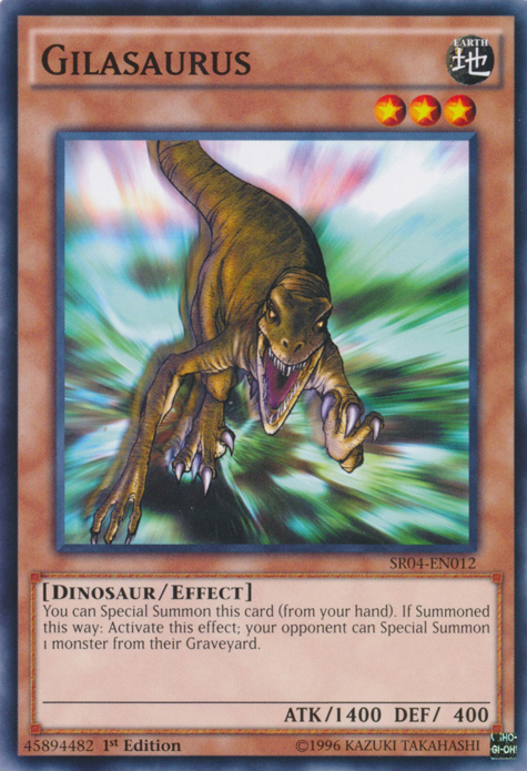 Gilasaurus [SR04-EN012] Common | The CG Realm