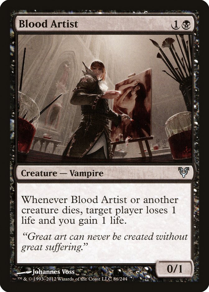 Blood Artist [Avacyn Restored] | The CG Realm