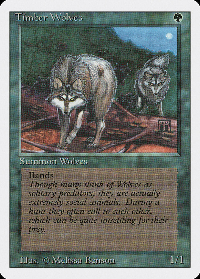 Timber Wolves [Revised Edition] | The CG Realm