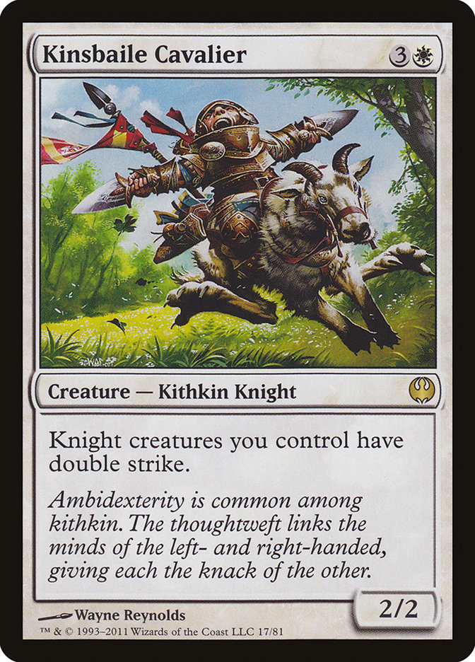Kinsbaile Cavalier [Duel Decks: Knights vs. Dragons] | The CG Realm