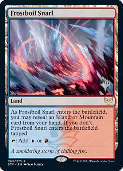 Frostboil Snarl (Promo Pack) [Strixhaven: School of Mages Promos] | The CG Realm