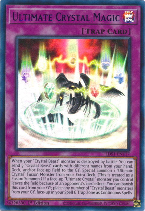 Ultimate Crystal Magic (Purple) [LDS1-EN117] Ultra Rare | The CG Realm