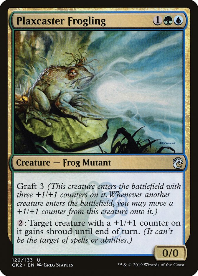 Plaxcaster Frogling [Ravnica Allegiance Guild Kit] | The CG Realm