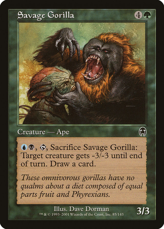 Savage Gorilla [Apocalypse] | The CG Realm
