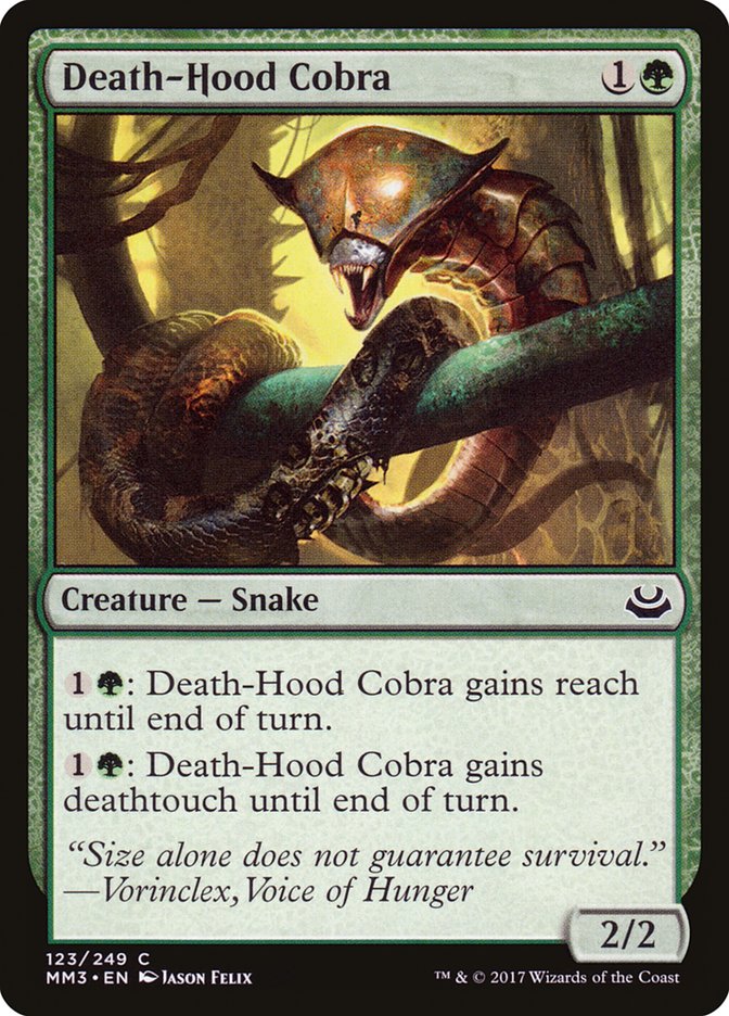 Death-Hood Cobra [Modern Masters 2017] | The CG Realm