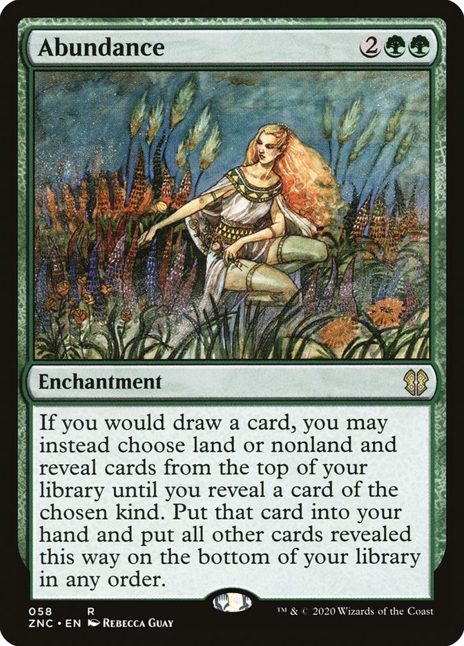 Abundance [Zendikar Rising Commander] | The CG Realm