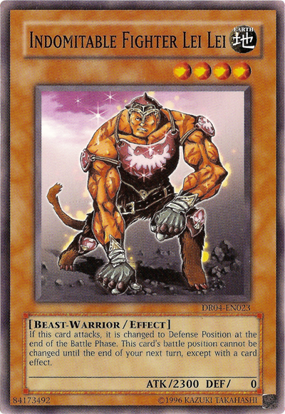 Indomitable Fighter Lei Lei [DR04-EN023] Common | The CG Realm
