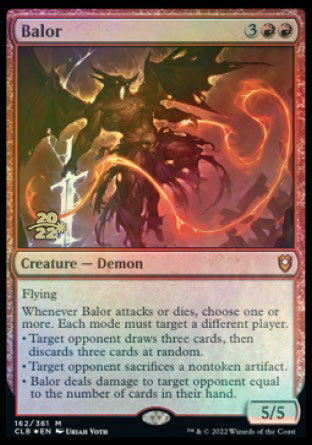 Balor [Commander Legends: Battle for Baldur's Gate Prerelease Promos] | The CG Realm