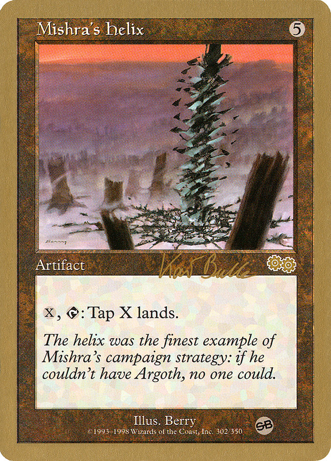 Mishra's Helix (Kai Budde) (SB) [World Championship Decks 1999] | The CG Realm