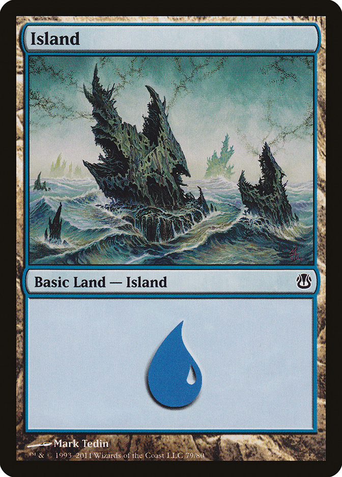 Island (79) [Duel Decks: Ajani vs. Nicol Bolas] | The CG Realm