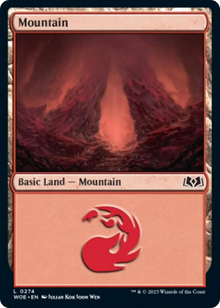 Mountain (0274) [Wilds of Eldraine] | The CG Realm