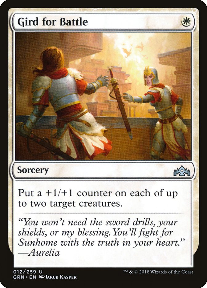 Gird for Battle [Guilds of Ravnica] | The CG Realm