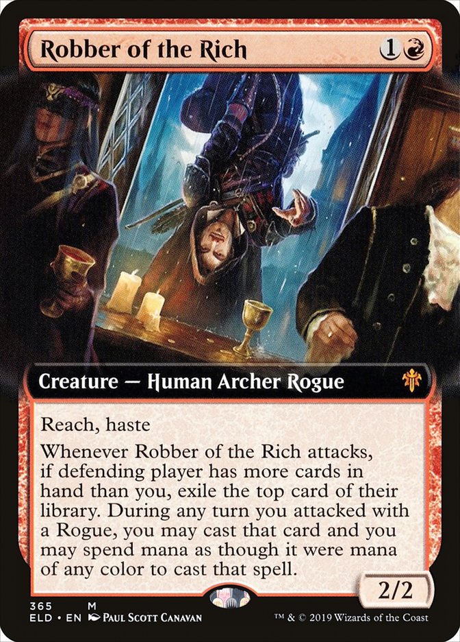 Robber of the Rich (Extended Art) [Throne of Eldraine] | The CG Realm