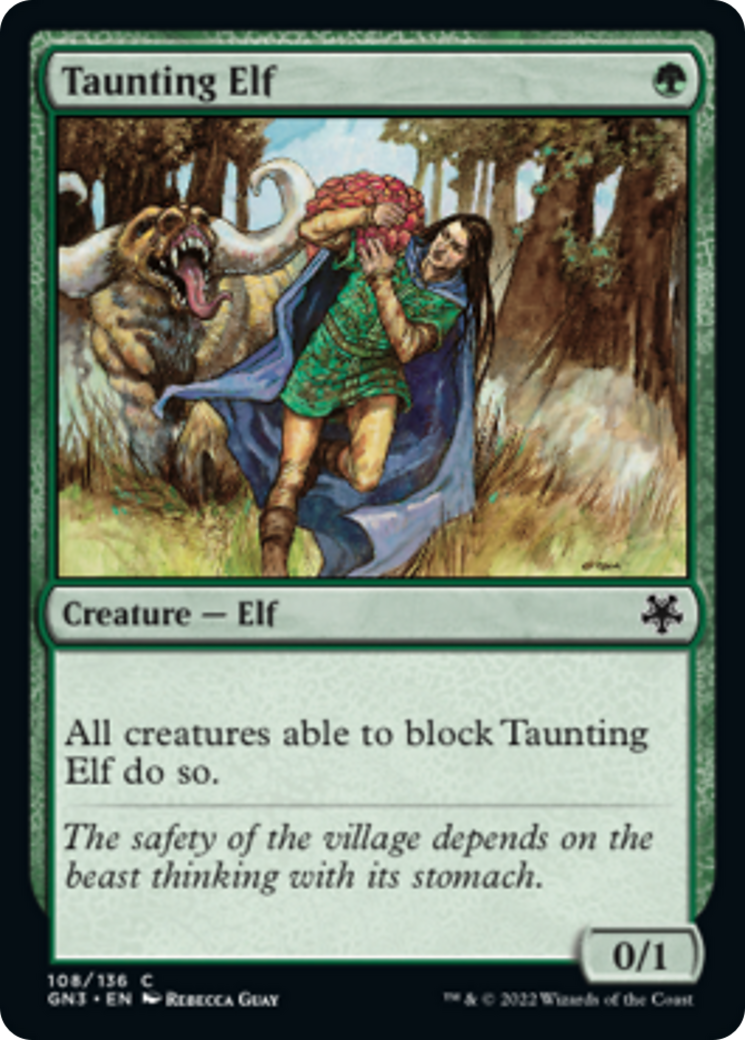 Taunting Elf [Game Night: Free-for-All] | The CG Realm