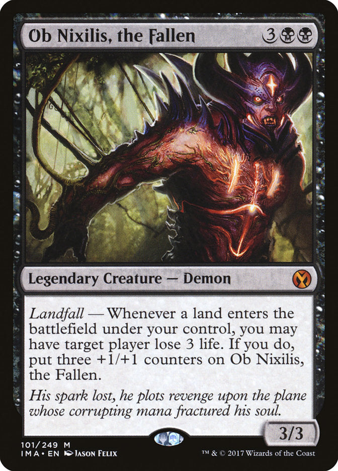 Ob Nixilis, the Fallen [Iconic Masters] | The CG Realm