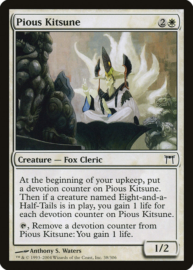 Pious Kitsune [Champions of Kamigawa] | The CG Realm