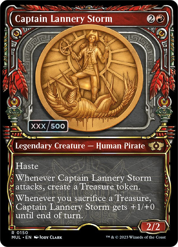 Captain Lannery Storm (Serialized) [Multiverse Legends] | The CG Realm