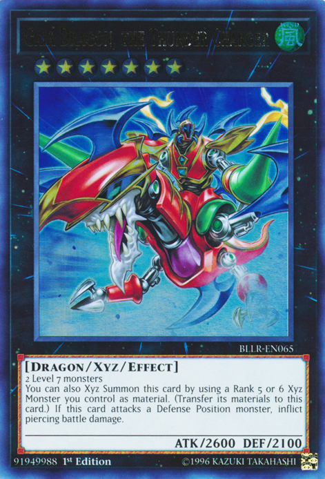 Gaia Dragon, the Thunder Charger [BLLR-EN065] Ultra Rare | The CG Realm