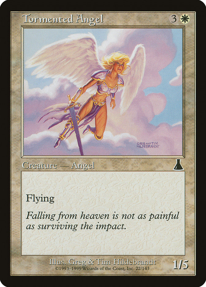 Tormented Angel [Urza's Destiny] | The CG Realm