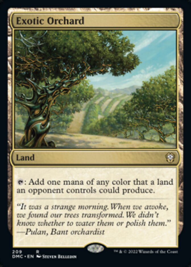 Exotic Orchard [Dominaria United Commander] | The CG Realm